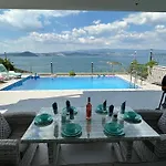 Paradise Bodrum, 14 Personnes, Vue Mer, Piscine, Privee, Sauna, A Vapeur, Ascenseur Villa