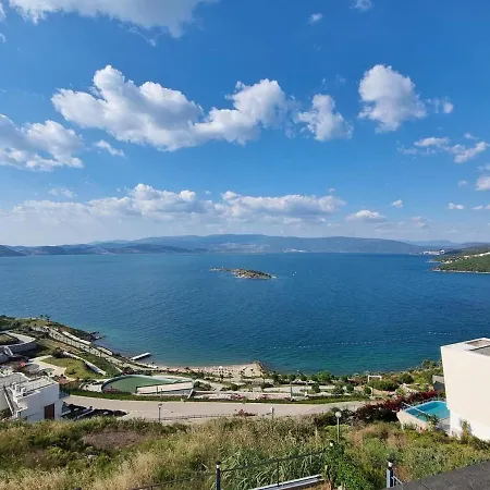 Вилла Paradise Bodrum, 14 Personnes, Vue Mer, Piscine, Privee, Sauna, A Vapeur, Ascenseur