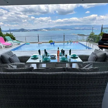 Paradise Bodrum, 14 Personnes, Vue Mer, Piscine, Privee, Sauna, A Vapeur, Ascenseur